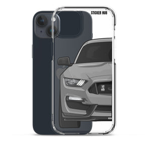 Gray Mustang GT350 - iPhone Case