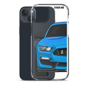 Grabber Blue Mustang GT350 - iPhone Case