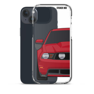 Race Red 11-12 Mustang 5.0 - iPhone Case