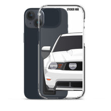 Load image into Gallery viewer, White 11-12 Mustang 5.0 - iPhone Case