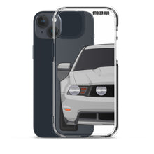 Load image into Gallery viewer, Silver 11-12 Mustang 5.0 - iPhone Case