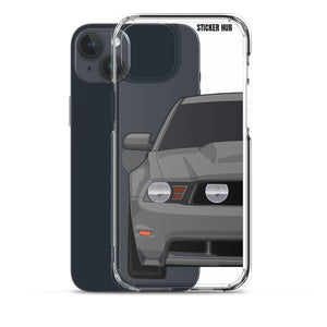 Gray 11-12 Mustang 5.0 - iPhone Case