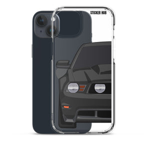 Black 11-12 Mustang 5.0 - iPhone Case