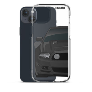 Black 13-14 Mustang 5.0 - iPhone Case