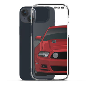 Ruby Red 13-14 Mustang 5.0 - iPhone Case