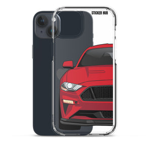 Race Red 18-21 Mustang 5.0 - iPhone Case