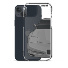 Load image into Gallery viewer, Pewter Gray C5 Corvette Z06 - iPhone Case