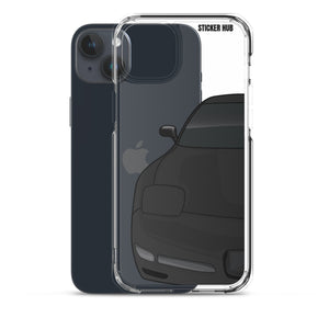 Black C5 Corvette Z06 - iPhone Case