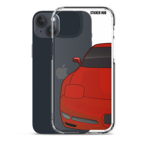 Torch Red C5 Corvette Z06 - iPhone Case