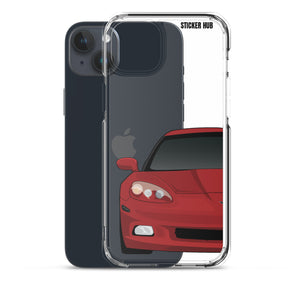 Monterey Red C6 Corvette - iPhone Case