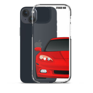 Victory Red C6 Corvette - iPhone Case