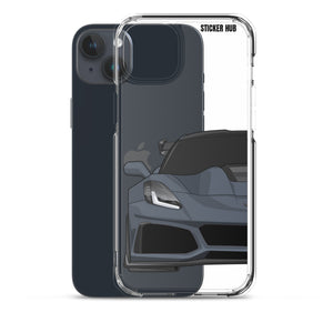 Shadow Gray C7 Corvette Zr1 - iPhone Case