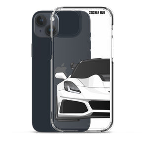 White C7 Corvette Zr1 - iPhone Case