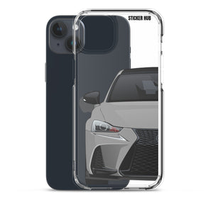 Silver Lexus IS300 - iPhone Case