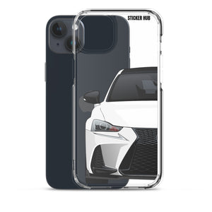 White Lexus IS300 - iPhone Case