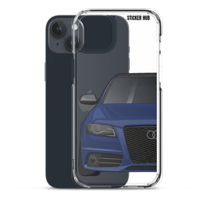 Estoril Blue B8 Audi S4 - iPhone Case