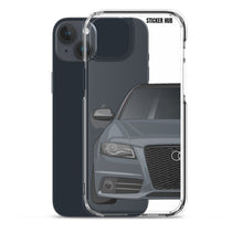 Load image into Gallery viewer, Meteor Gray B8 Audi S4 - iPhone Case