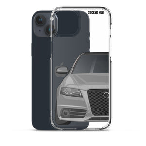 Quartz Gray B8 Audi S4 - iPhone Case