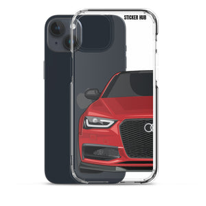 Misano Red B8.5 Audi S4 - iPhone Case