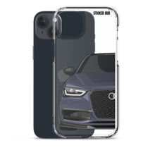 Load image into Gallery viewer, Moonlight Blue B8.5 Audi S4 - iPhone Case