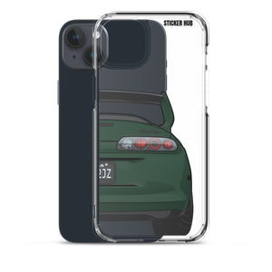 Green Toyota Supra - iPhone Case