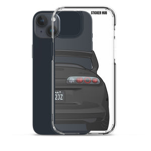 Black Toyota Supra - iPhone Case