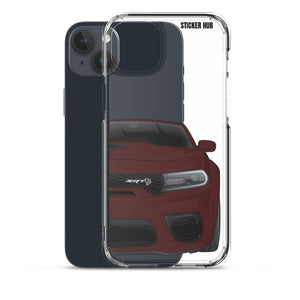 Octane Red Charger Hellcat (Widebody) - iPhone Case