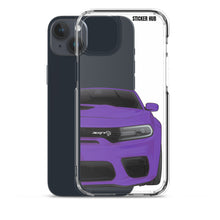 Load image into Gallery viewer, Purple Charger Hellcat (Widebody) - iPhone Case