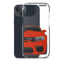 Load image into Gallery viewer, Red Charger Hellcat (Widebody) - iPhone Case