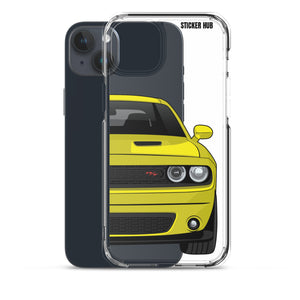 Yellow Challenger R/T - iPhone Case