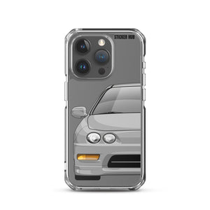 Silver Acura Integra - iPhone Case