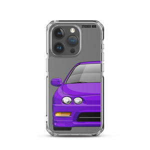 Purple Acura Integra - iPhone Case