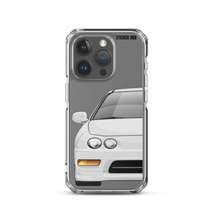 White Acura Integra - iPhone Case