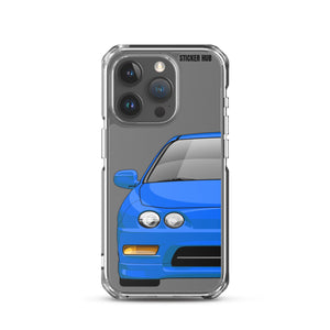 Light Blue Acura Integra - iPhone Case