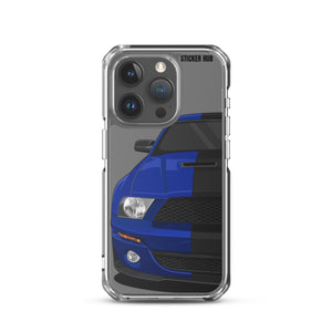 Blue 07-09 Mustang GT500 - iPhone Case