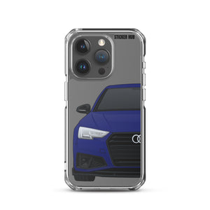 Navarra Blue Audi S4 "Facelift" - iPhone Case