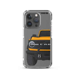 Cyber Orange Ford Bronco "First Edition" - iPhone Case