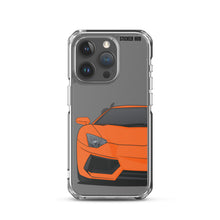 Load image into Gallery viewer, Orange Lamborghini Aventadoor - iPhone Case