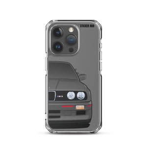 Gray BMW E30 - iPhone Case