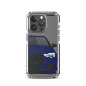 Navarra Blue B9 Audi S3 - iPhone Case