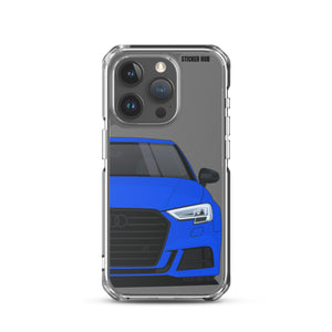 Ara Blue B9 Audi S3 - iPhone Case