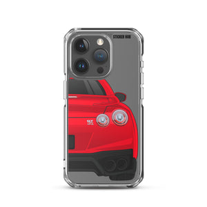 Solid Red R35 Nissan GTR - iPhone Case