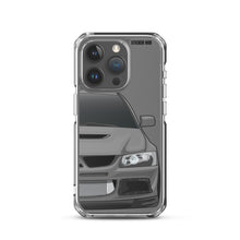 Load image into Gallery viewer, Gray Mitsubishi Evo - iPhone Case