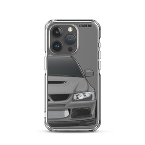 Gray Mitsubishi Evo - iPhone Case