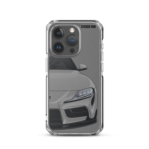 Turbulence Gray MKV Toyota Supra - iPhone Case