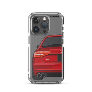 Misano Red B8.5 Audi S4 - iPhone Case