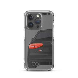 Black B8.5 Audi S4 - iPhone Case