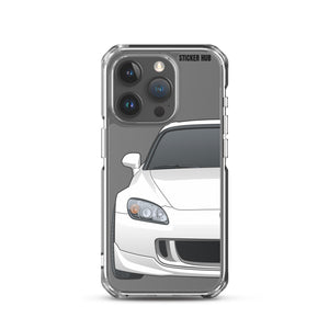 White Honda S2000 - iPhone Case