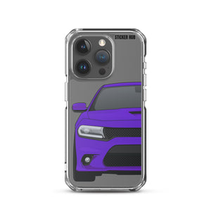 Purple 15-21 Charger - iPhone Case