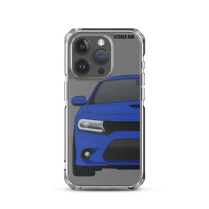 Blue 15-21 Charger - iPhone Case